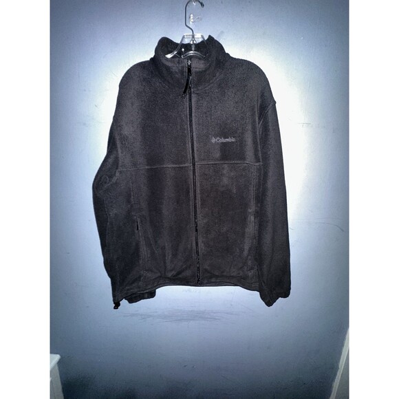 Columbia Fleece Jacket Men's Large Full Zip - Picture 1 of 5